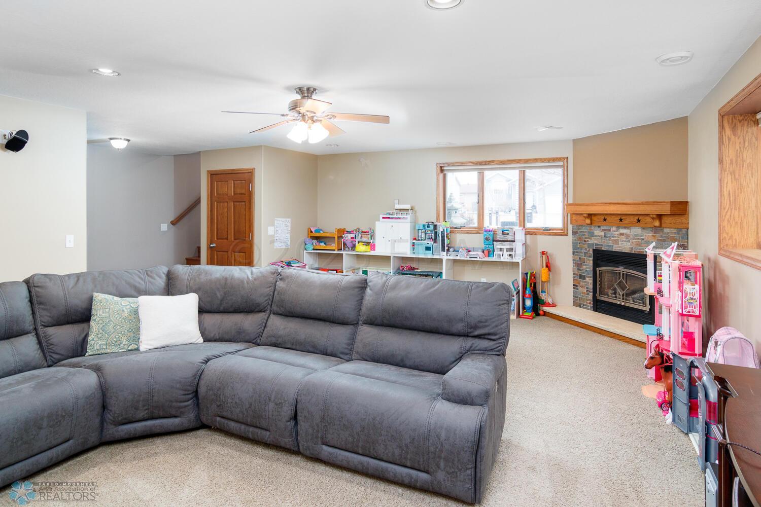 Lower level family room