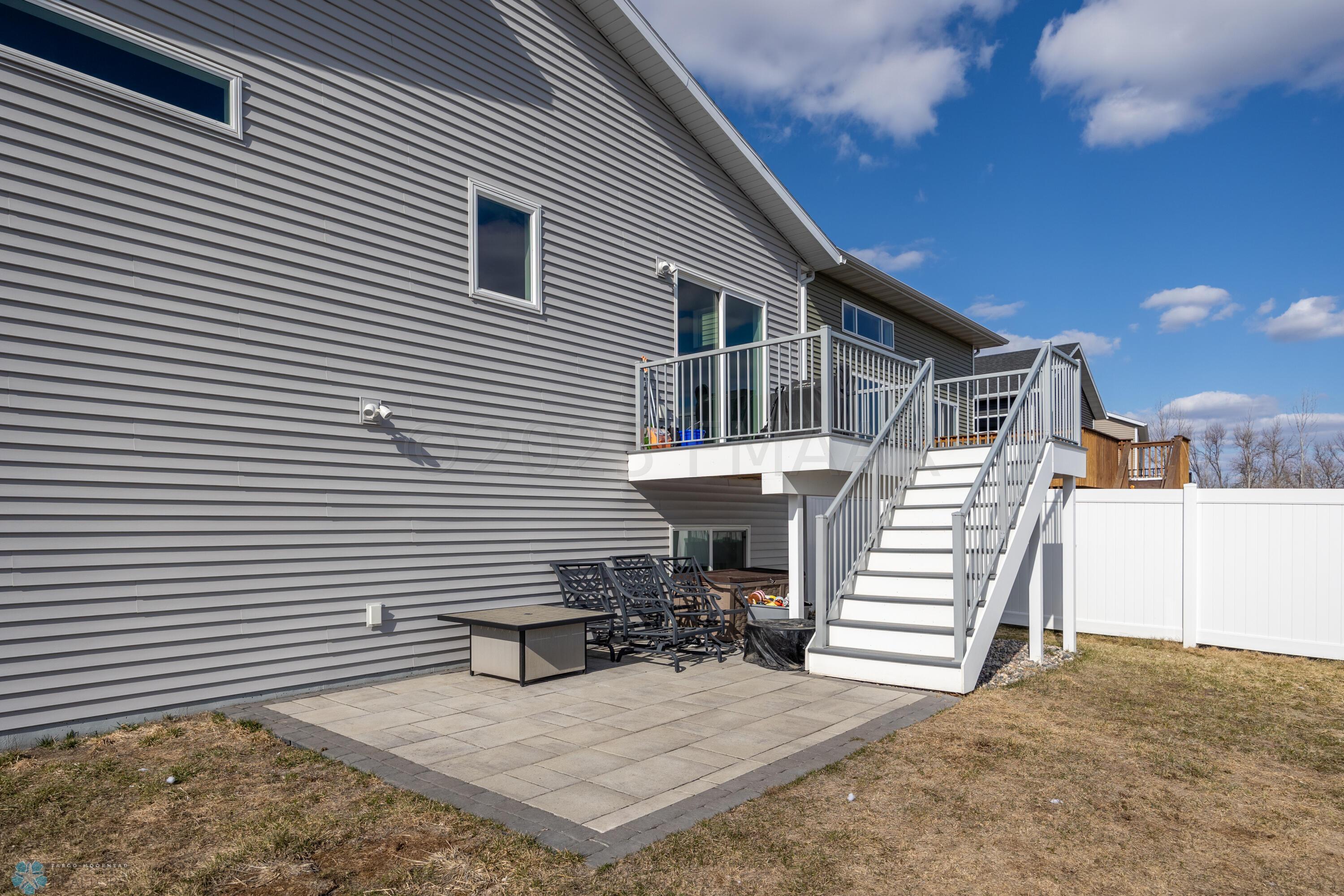 Maint-free deck and patio