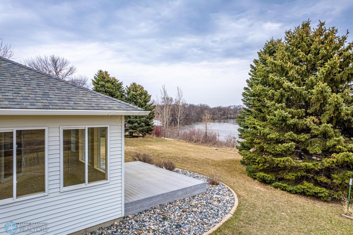 Patio with River View