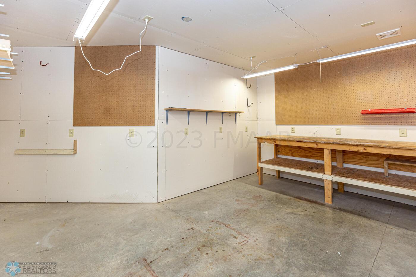 Workshop in Basement