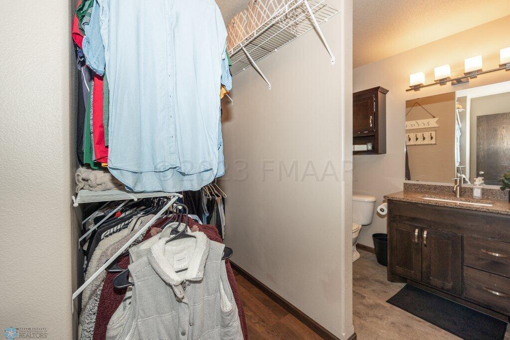 Master Closet and Bathroom