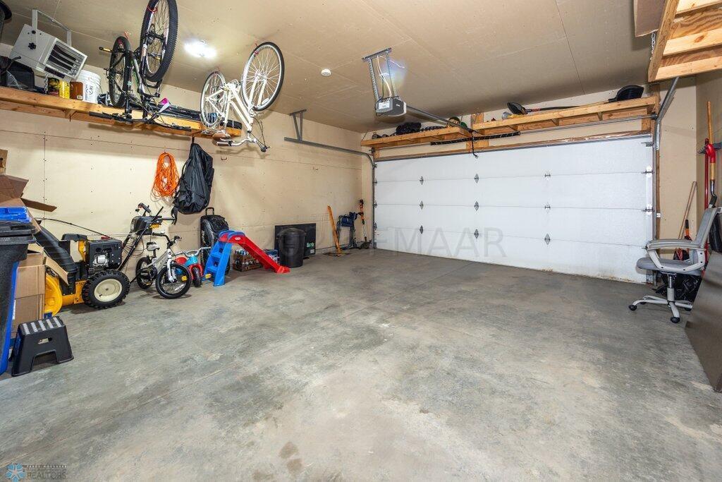 Sheetrocked Garage