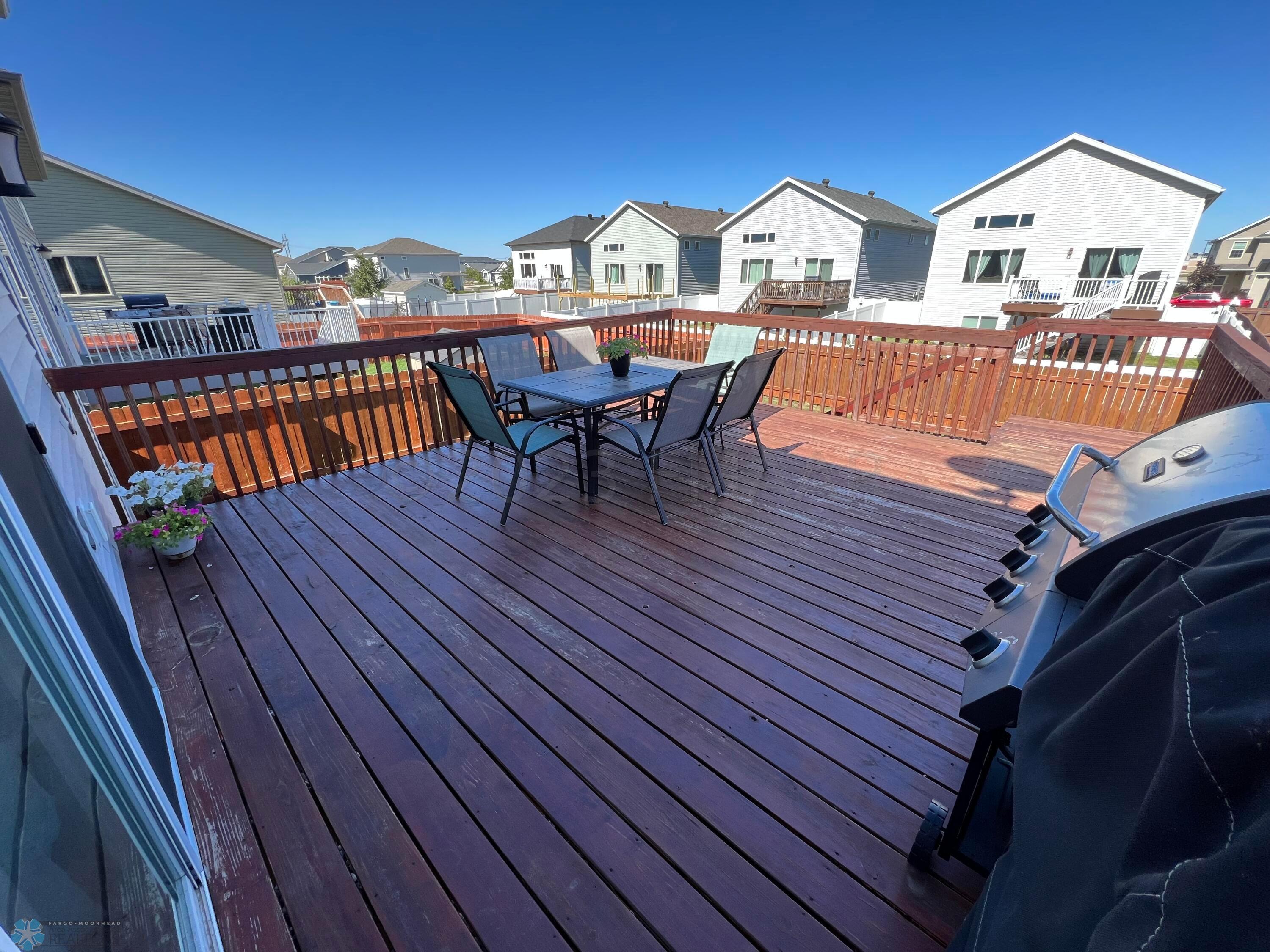 Large Wood Deck