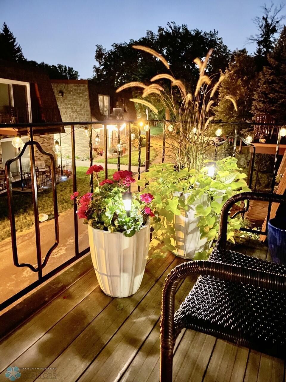 Balcony in summer