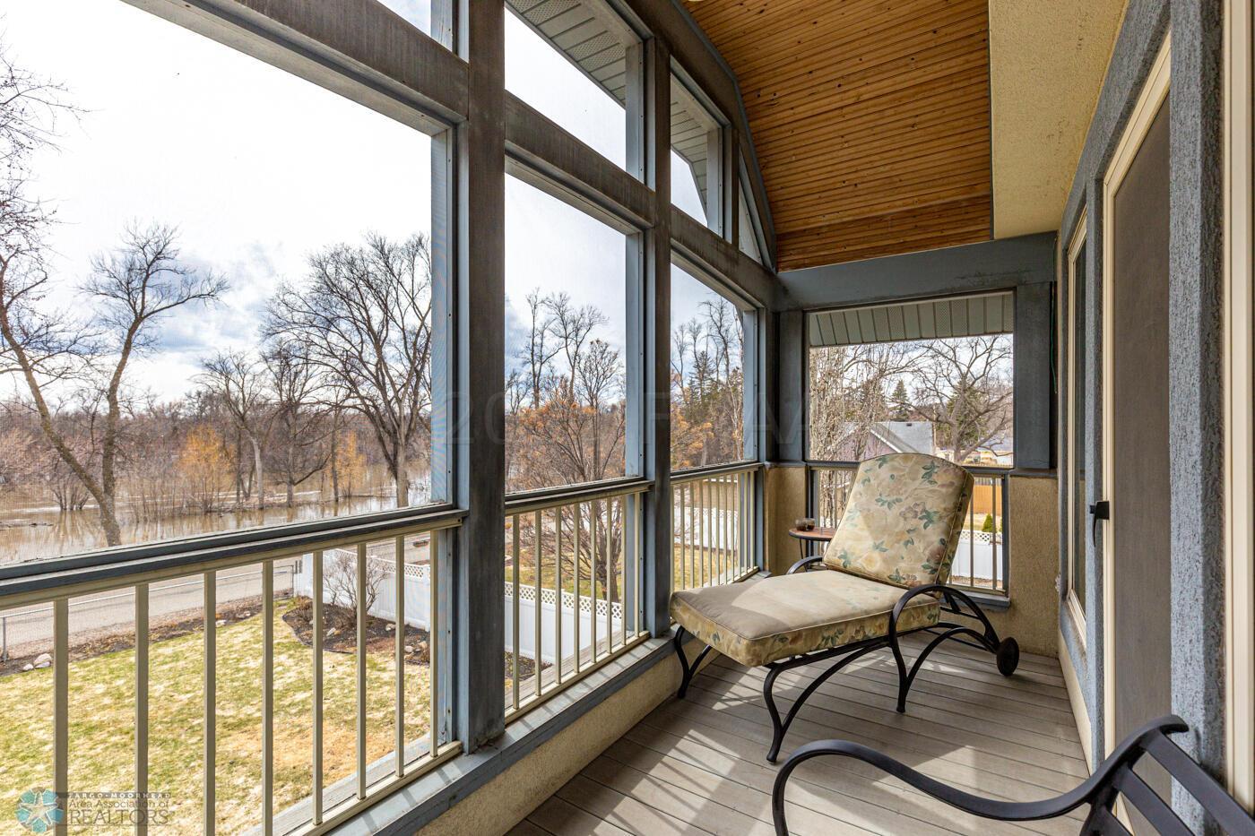 Screen in Patio off the primary suite