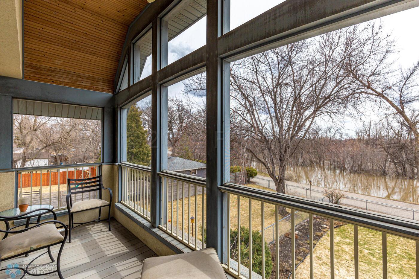 Screen in Patio off the primary suite