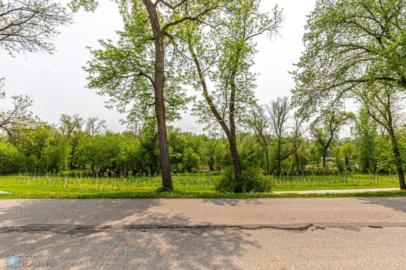 Backyard overlooking the River