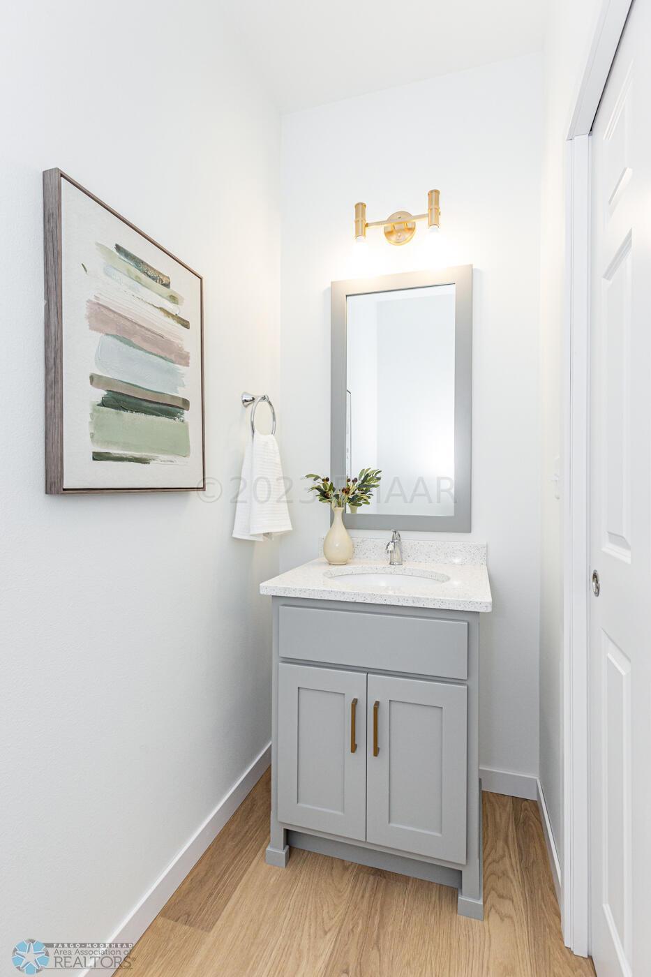main floor half bath