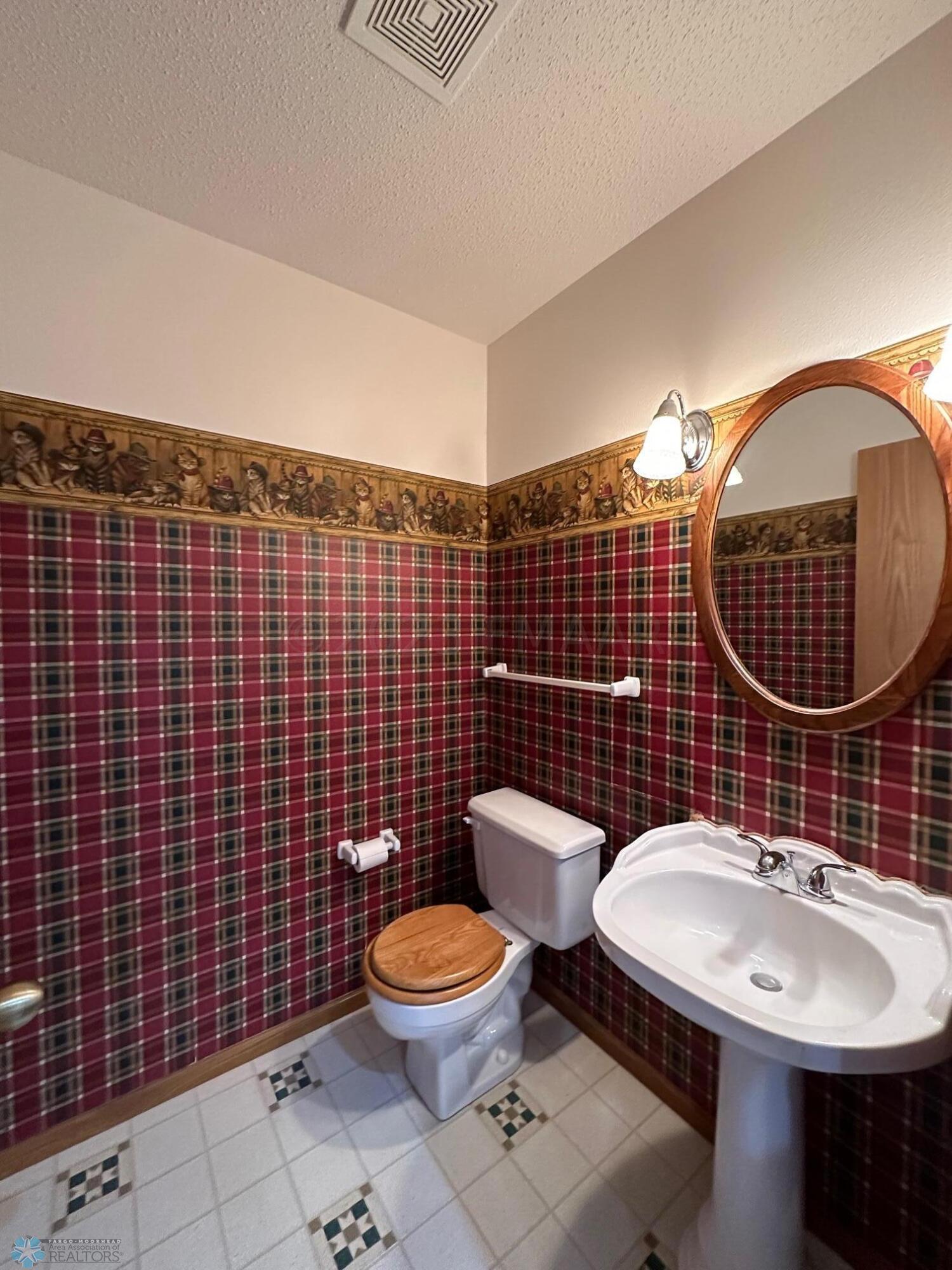 Main floor half bath