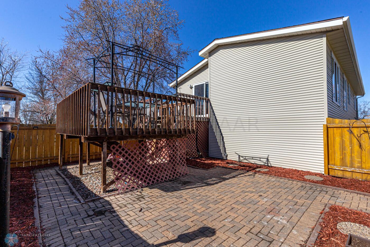 Patio Fenced Area