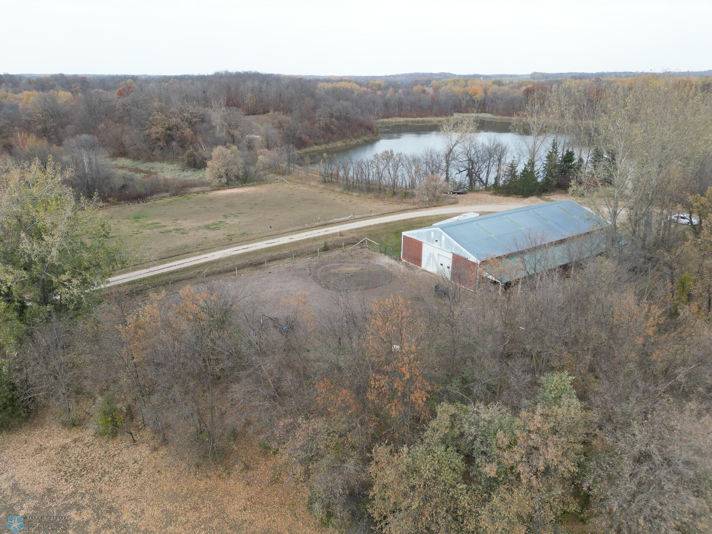 Horse Stable And Pasture