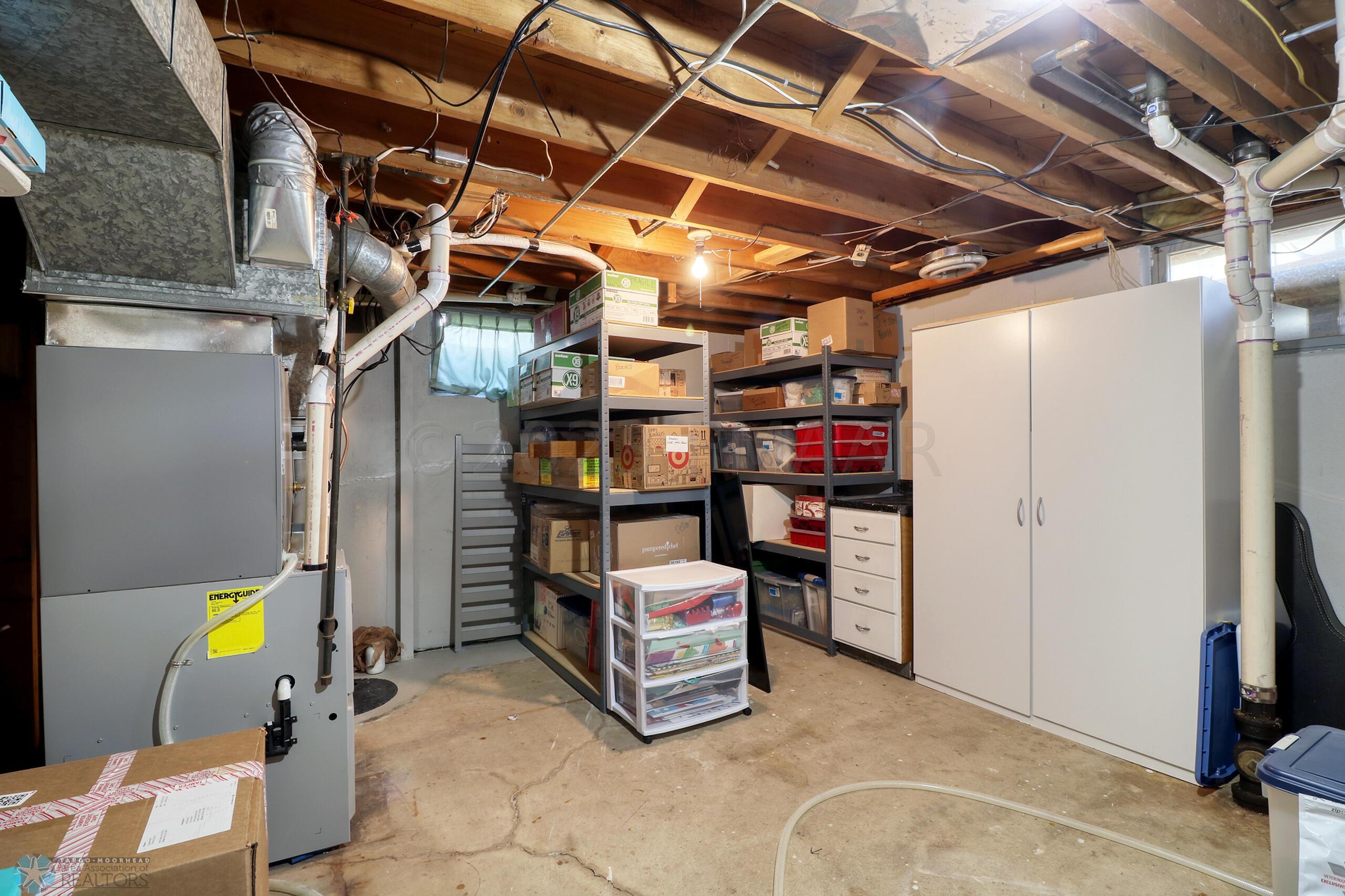 Basement Storage