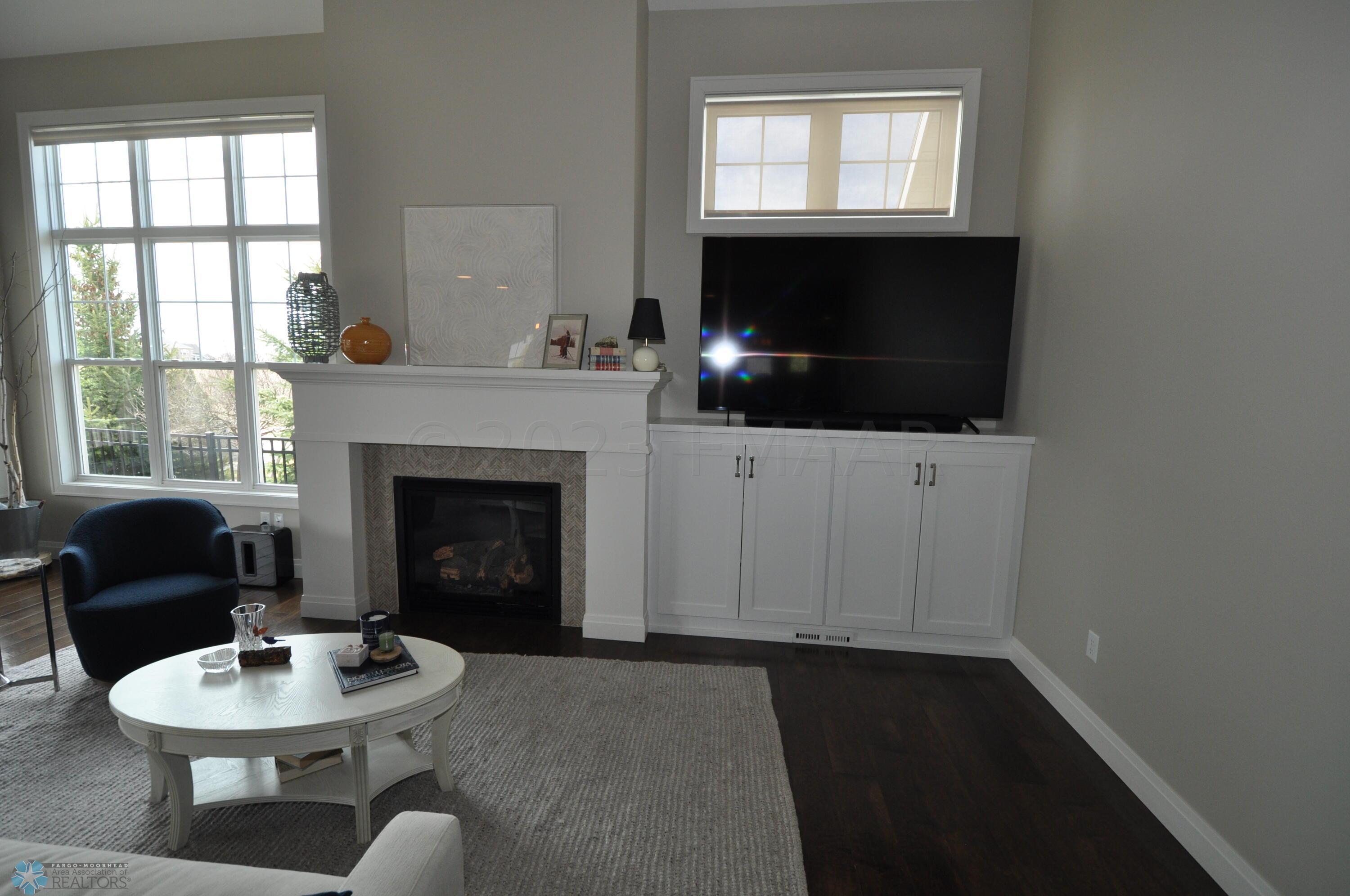 Fireplace and built-ins