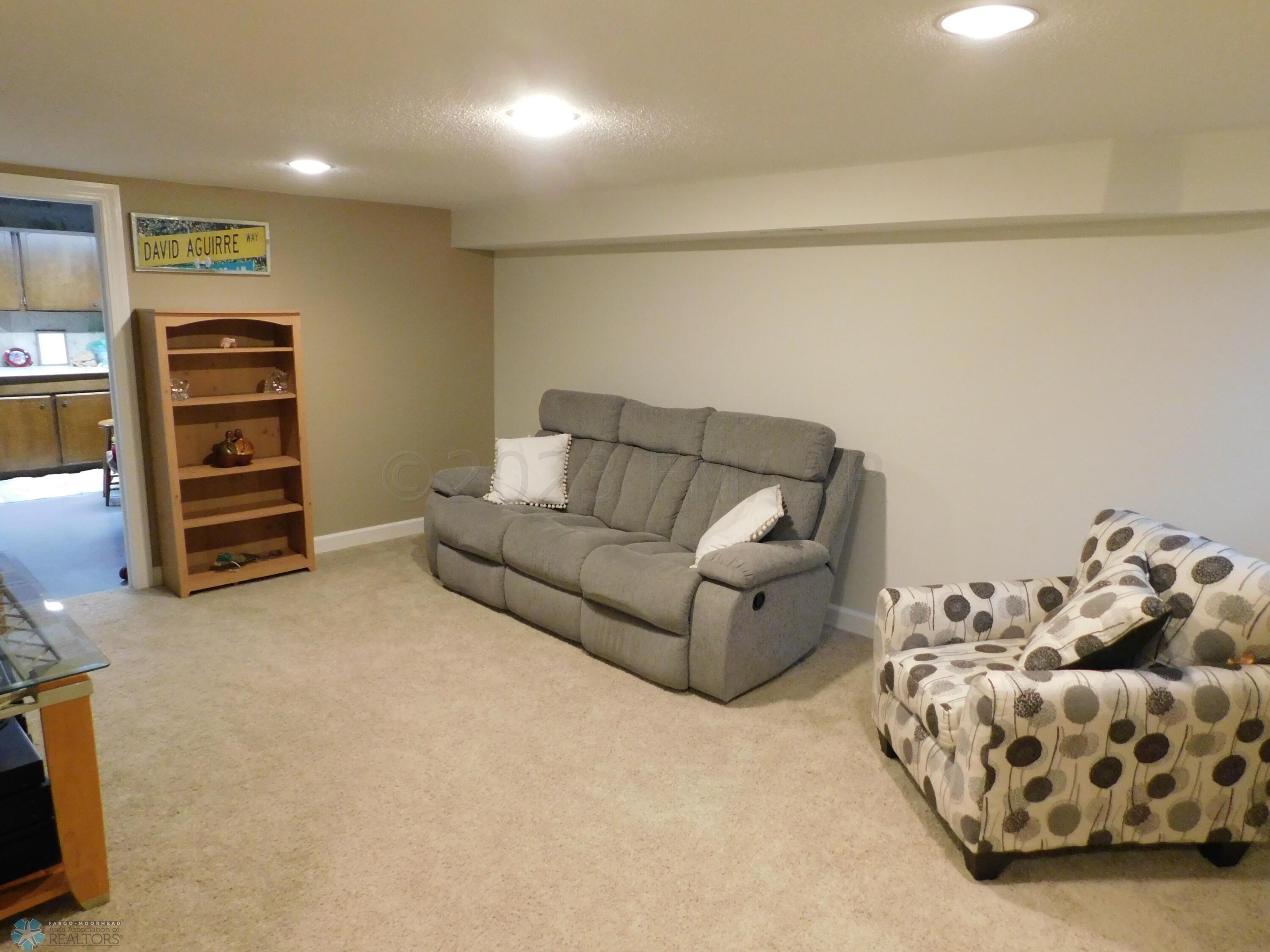 basement family room