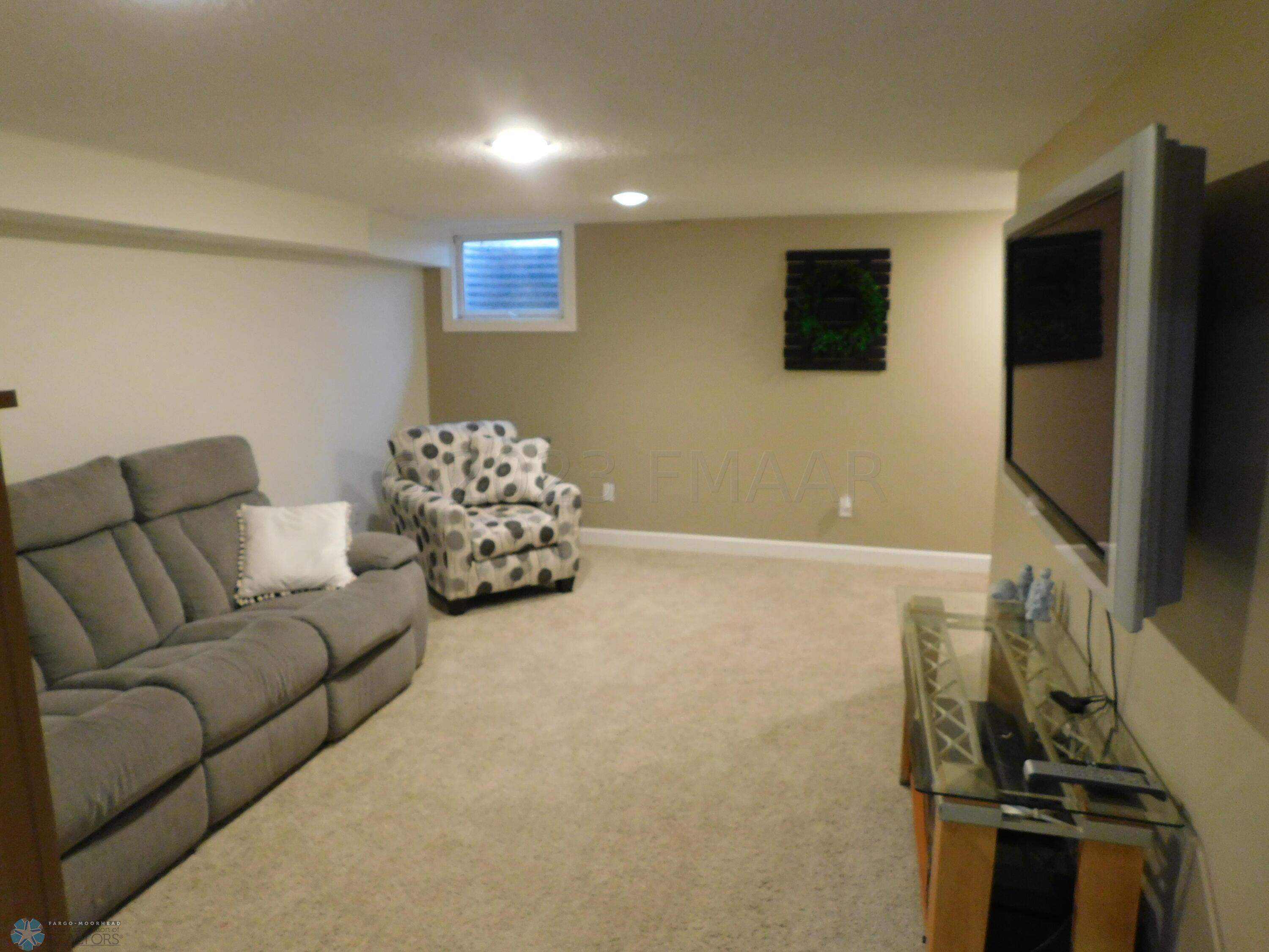basement family room