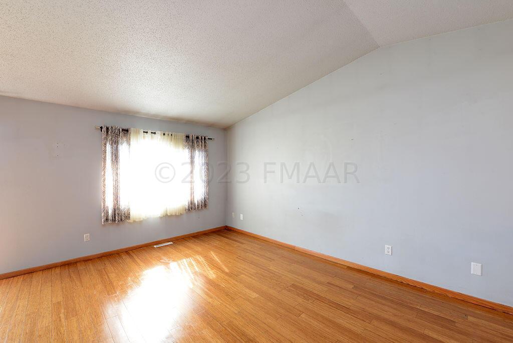 Living Room With Bamboo Floor