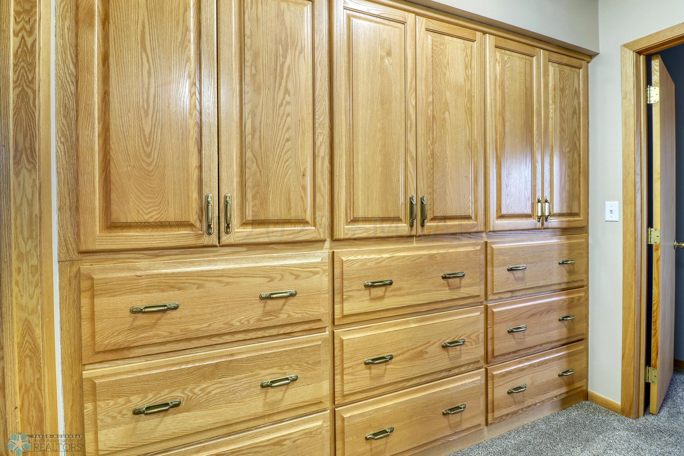 Upstairs built ins