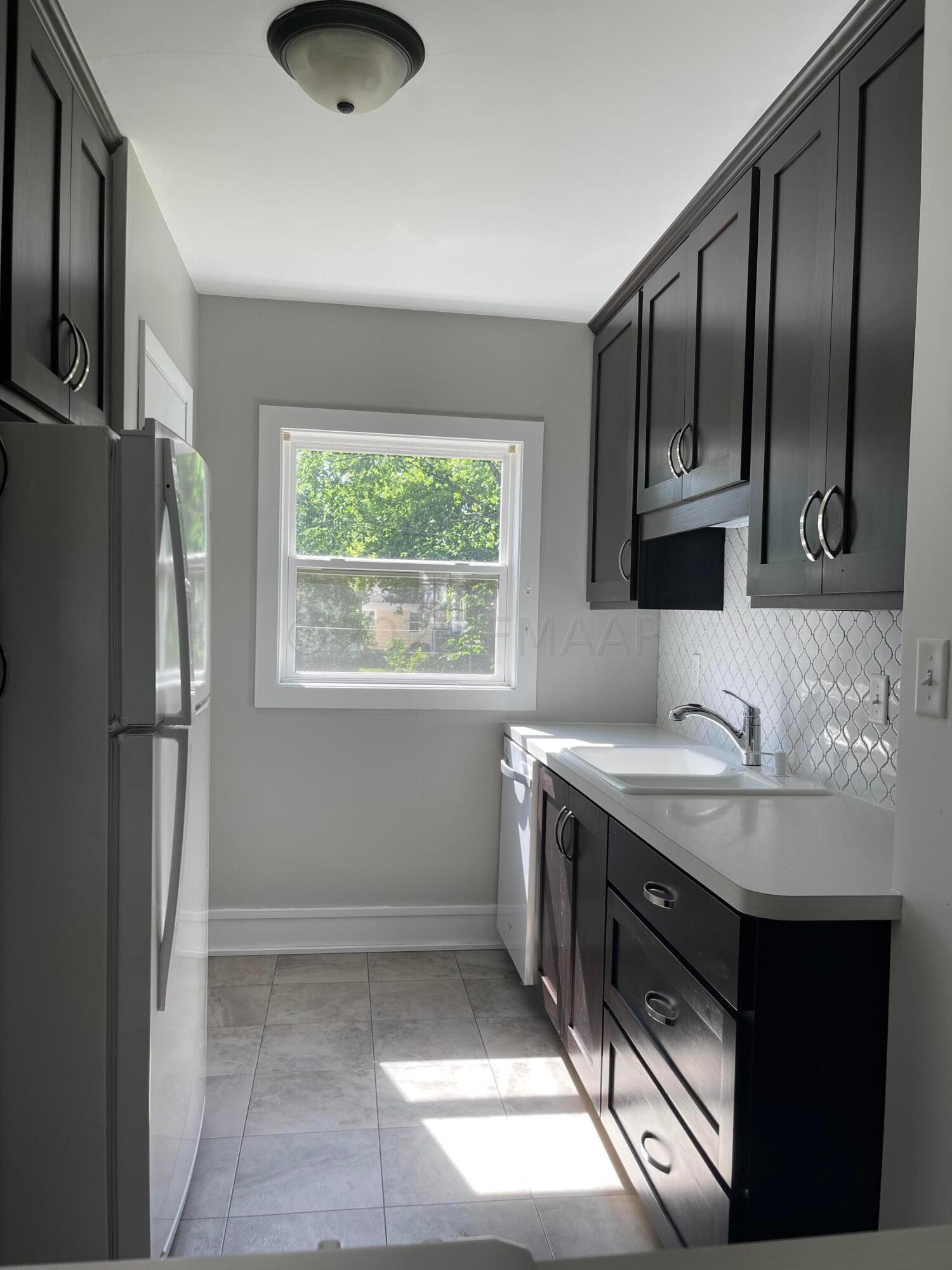 Kitchen from island