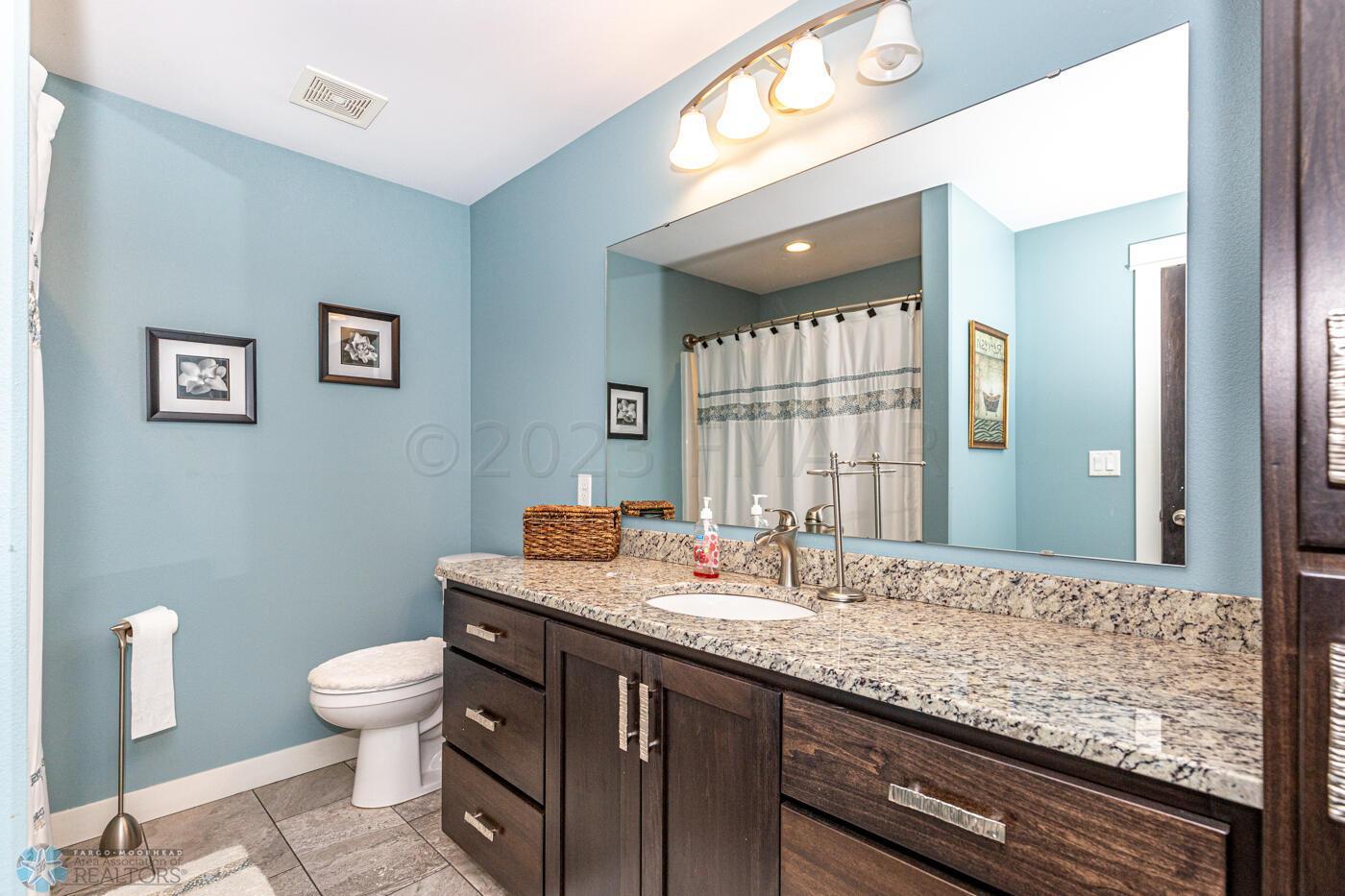 Basement bathroom