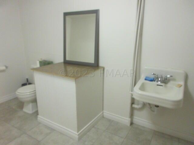 Basement Half Bathroom