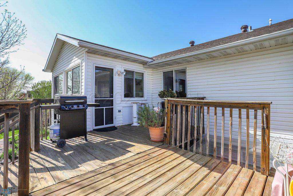 Deck to the Sunroom