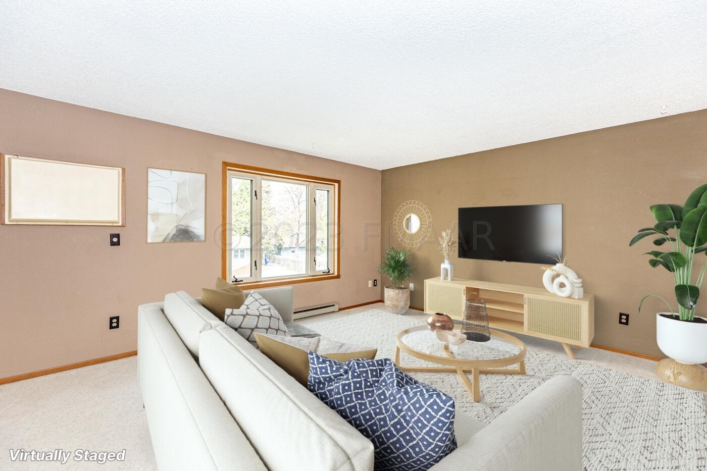 Virtually Staged - Living Room
