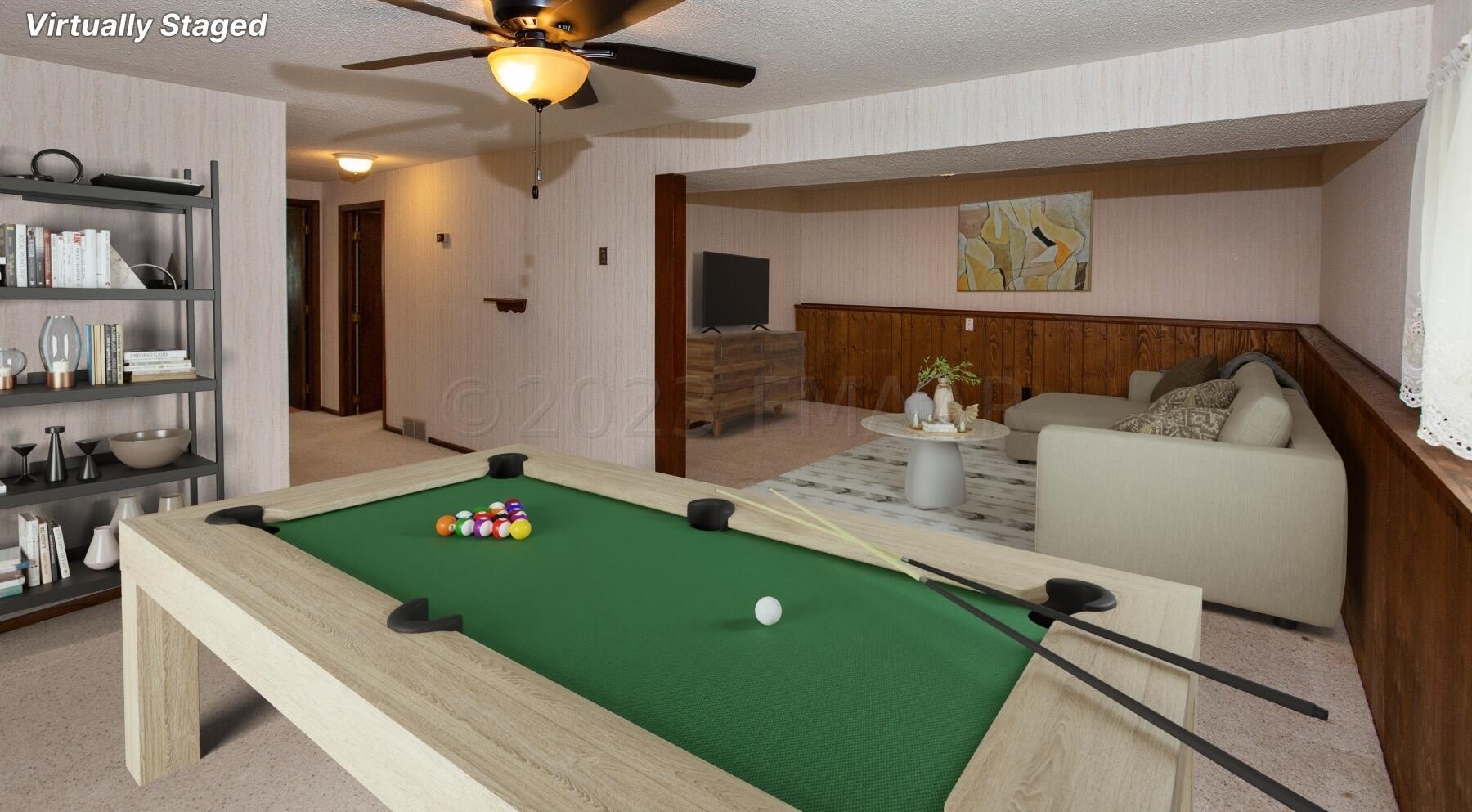 Virtually Staged - Family Room