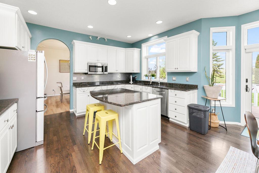 Golf Course Views from the Kitchen