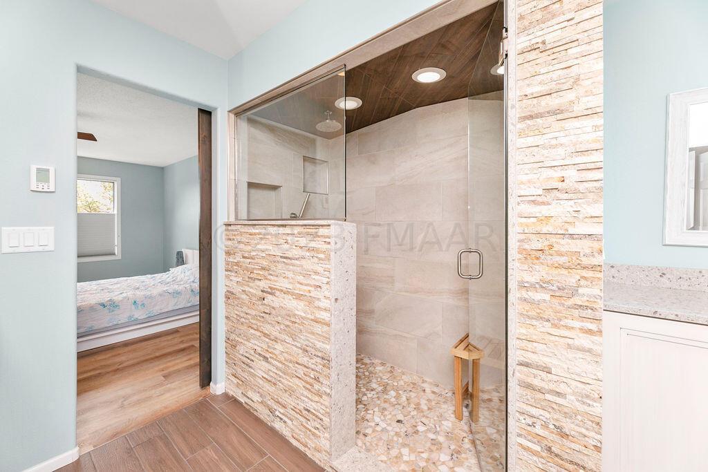 Primary Bath with Steam Shower