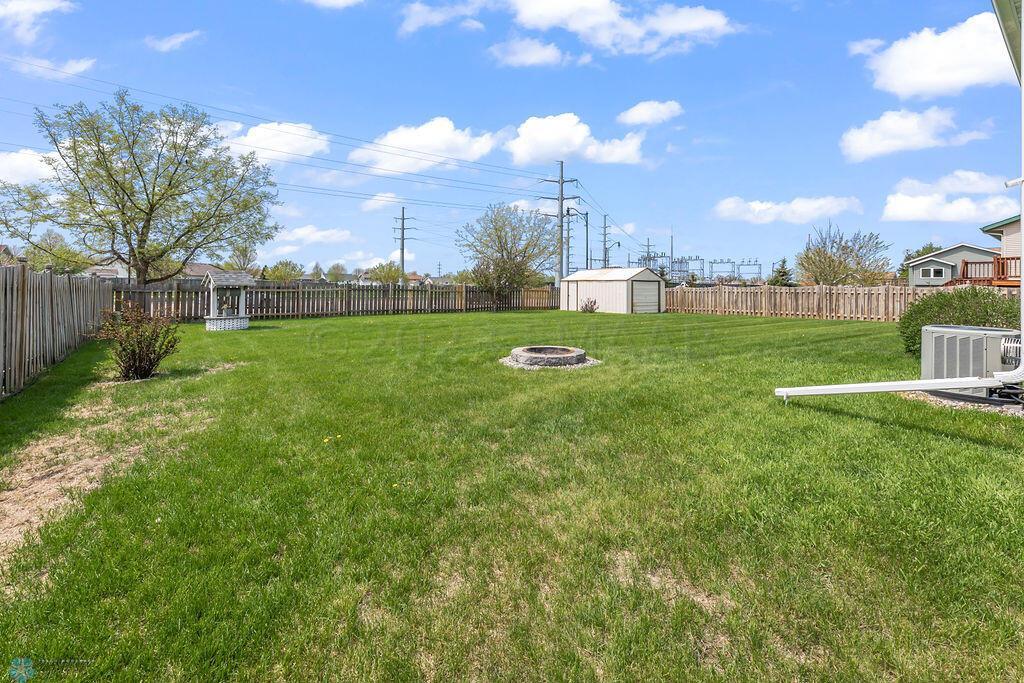 Fully Fenced Back Yard