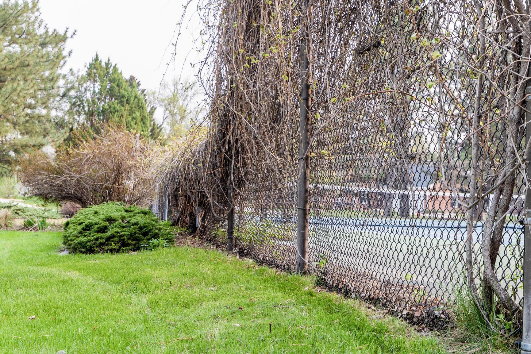 Tennis Court Across Street