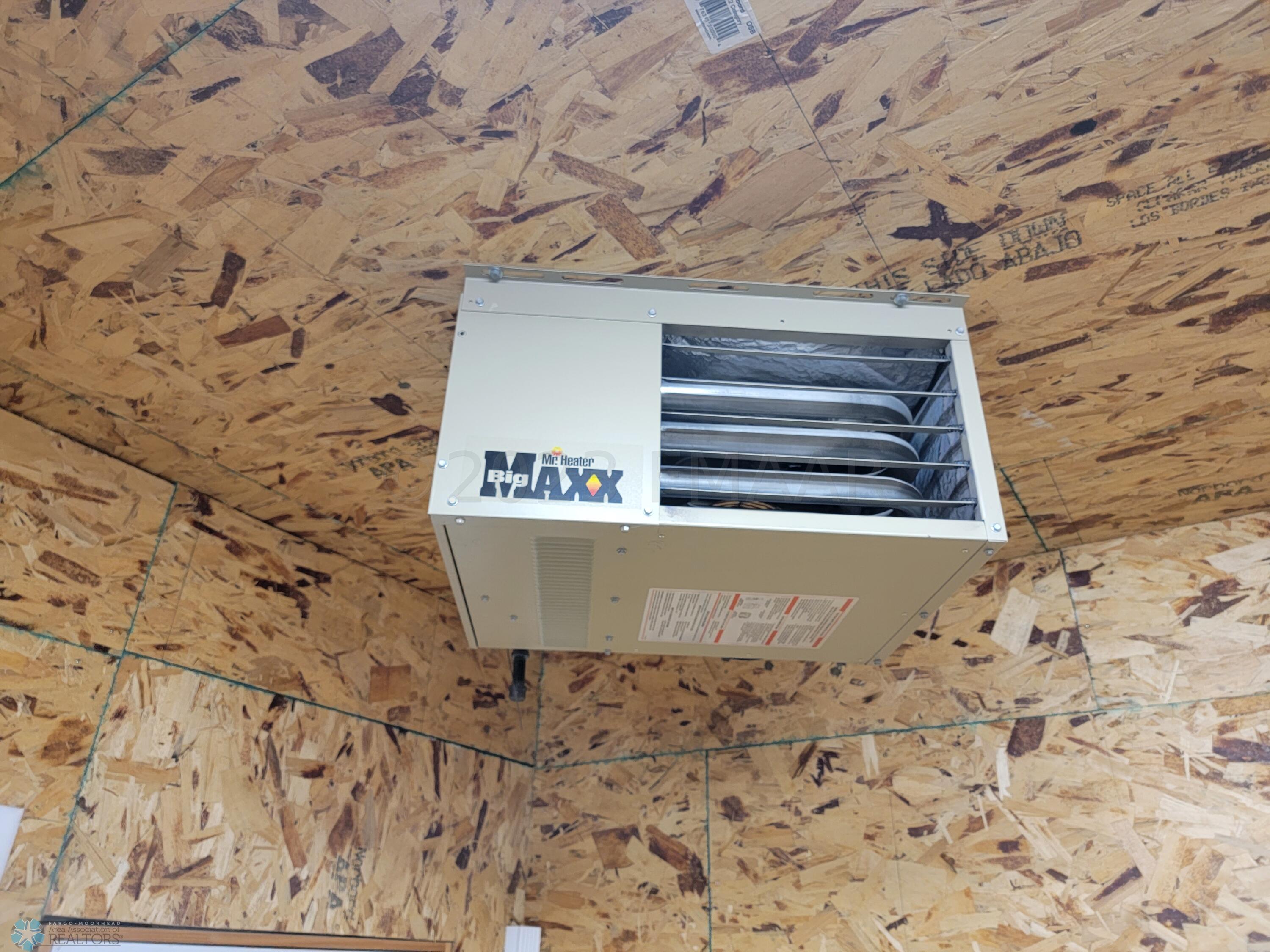 Heater in garage