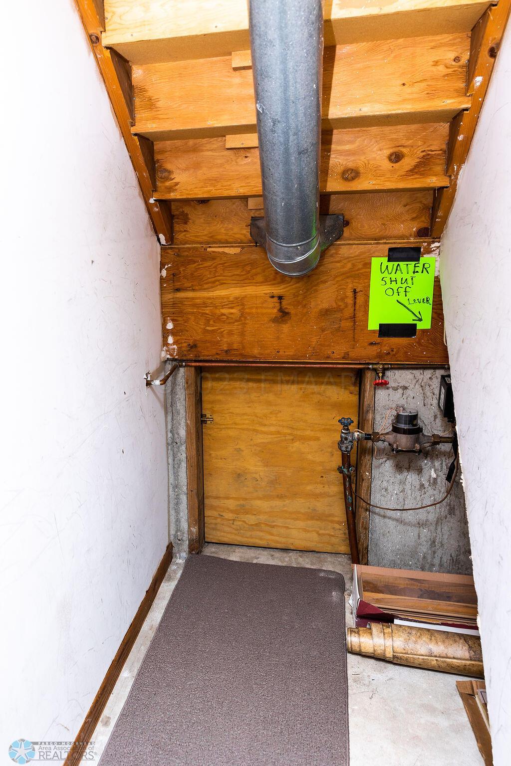 Under stairs storage