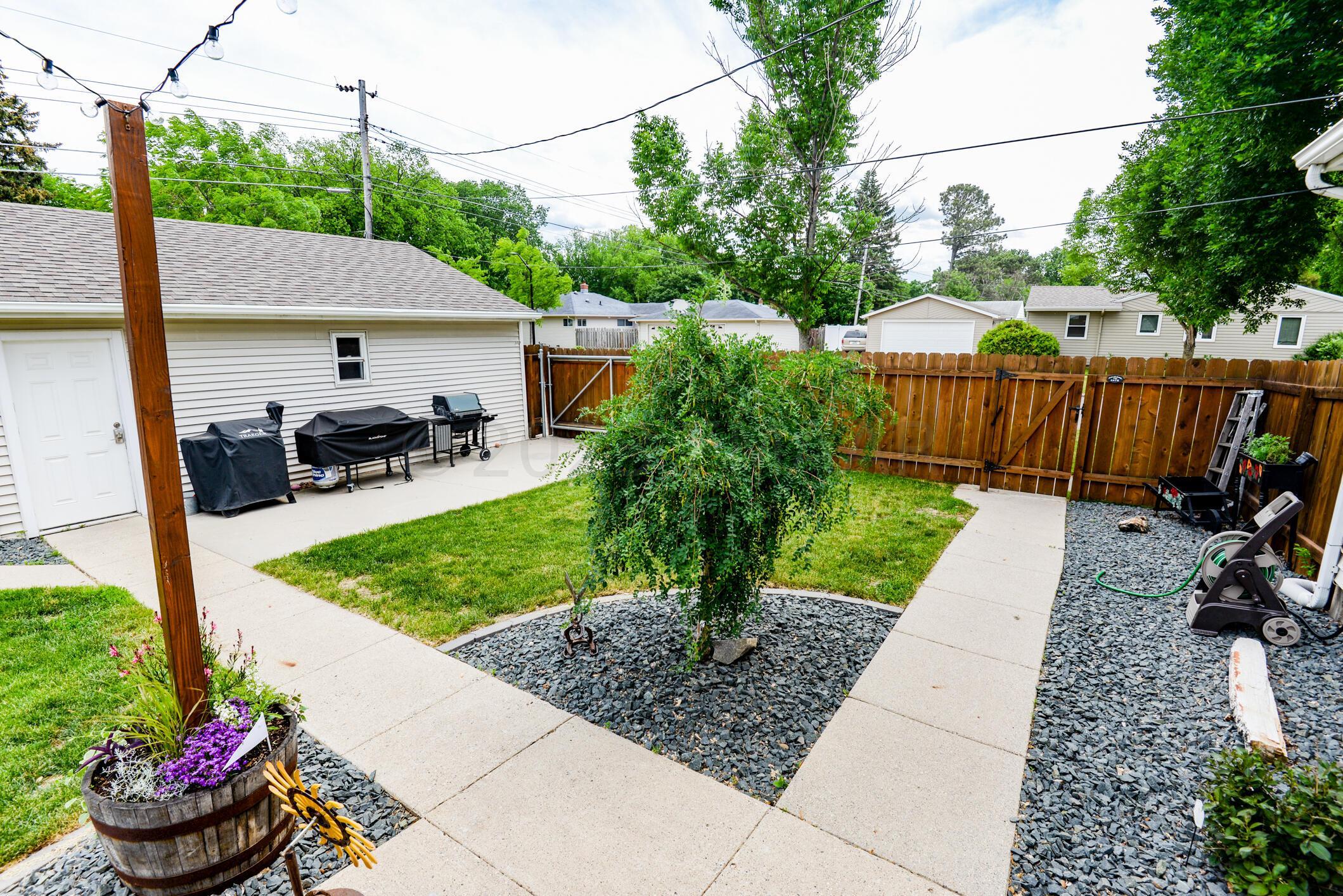Fully Fenced Backyard