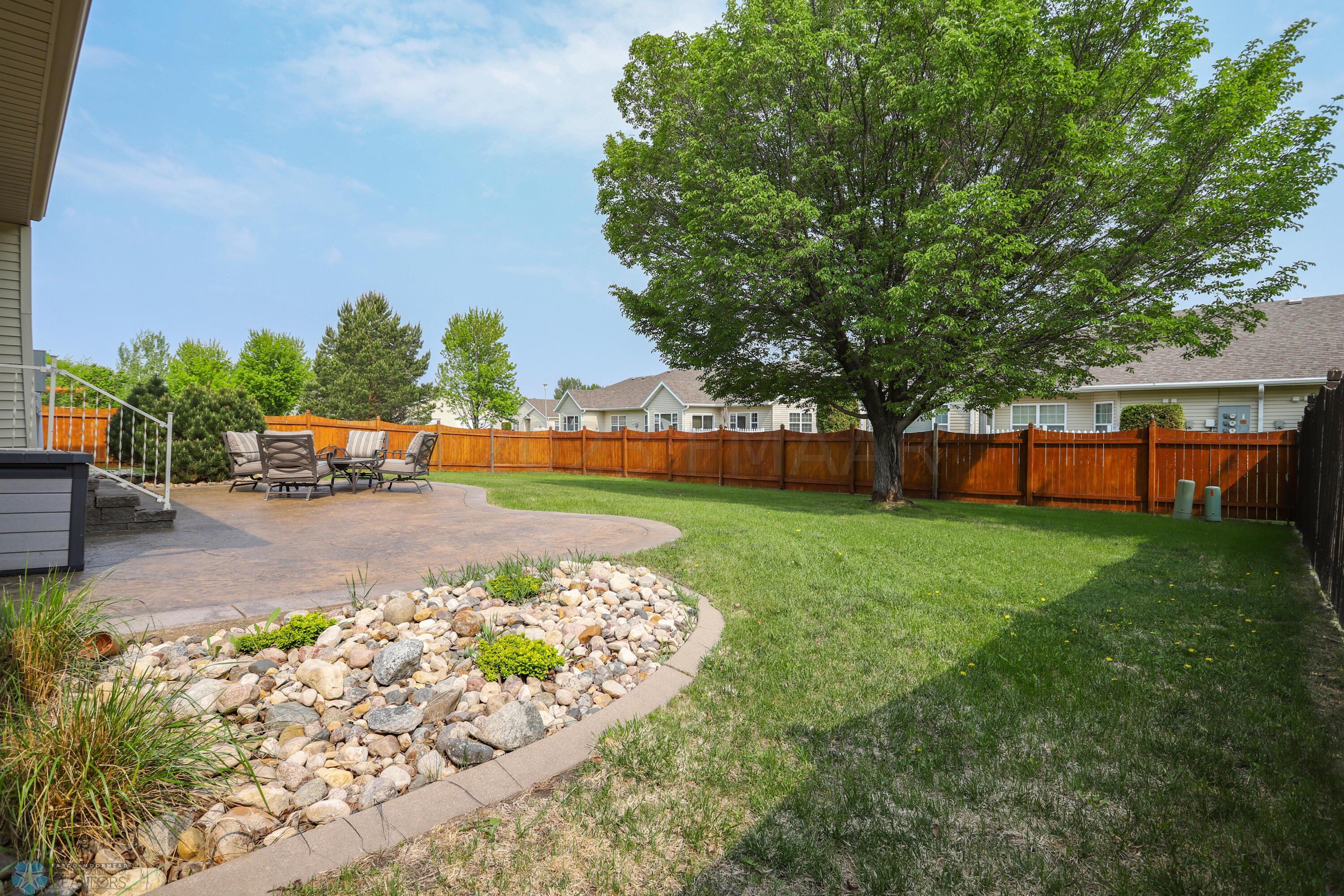 Backyard with Patio