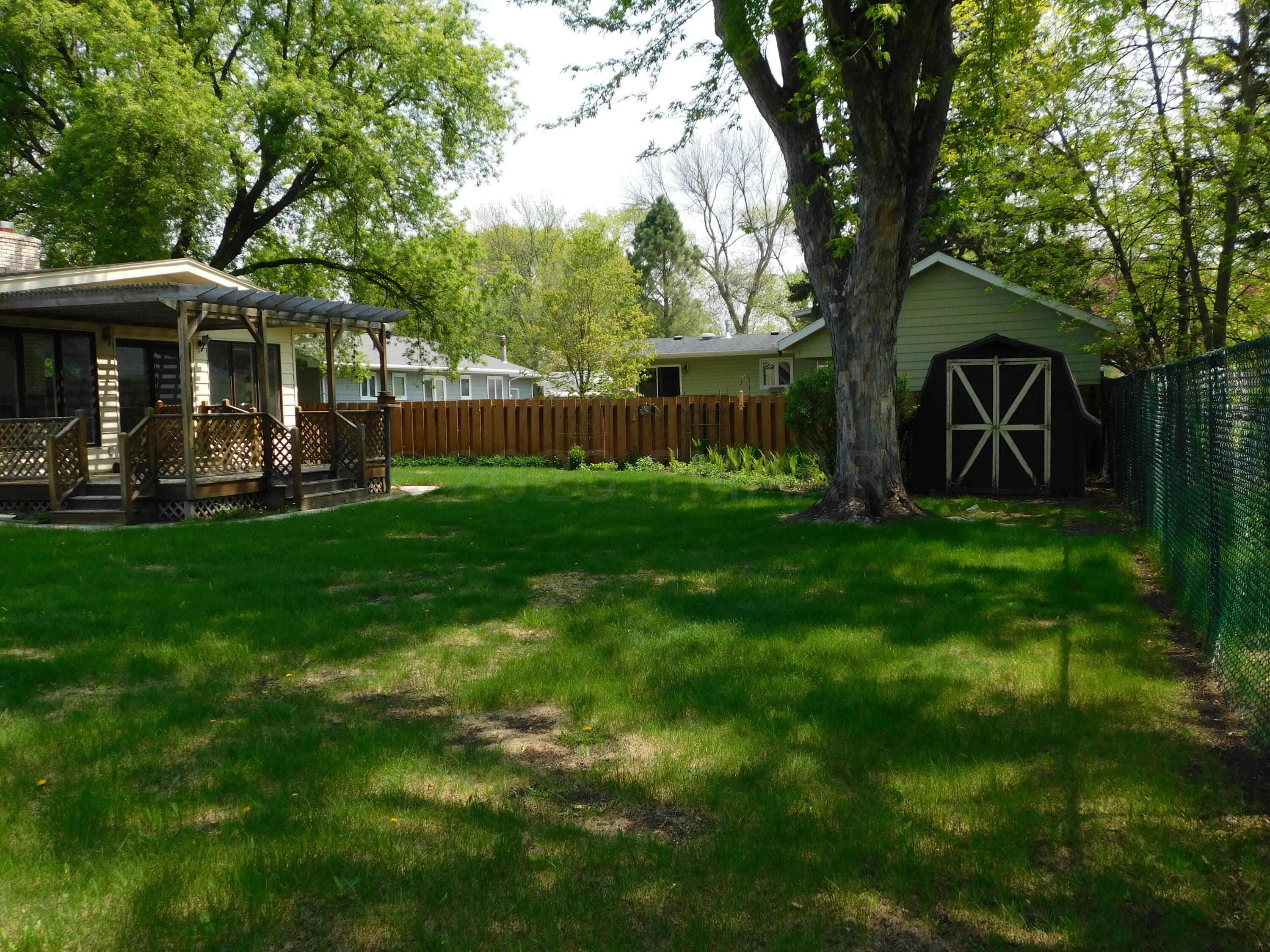 back yard