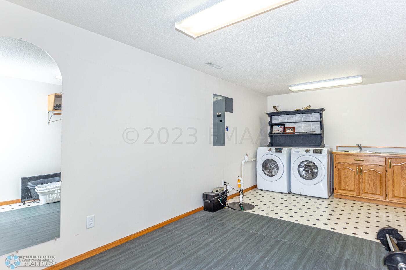 Laundry Room/Workout Area