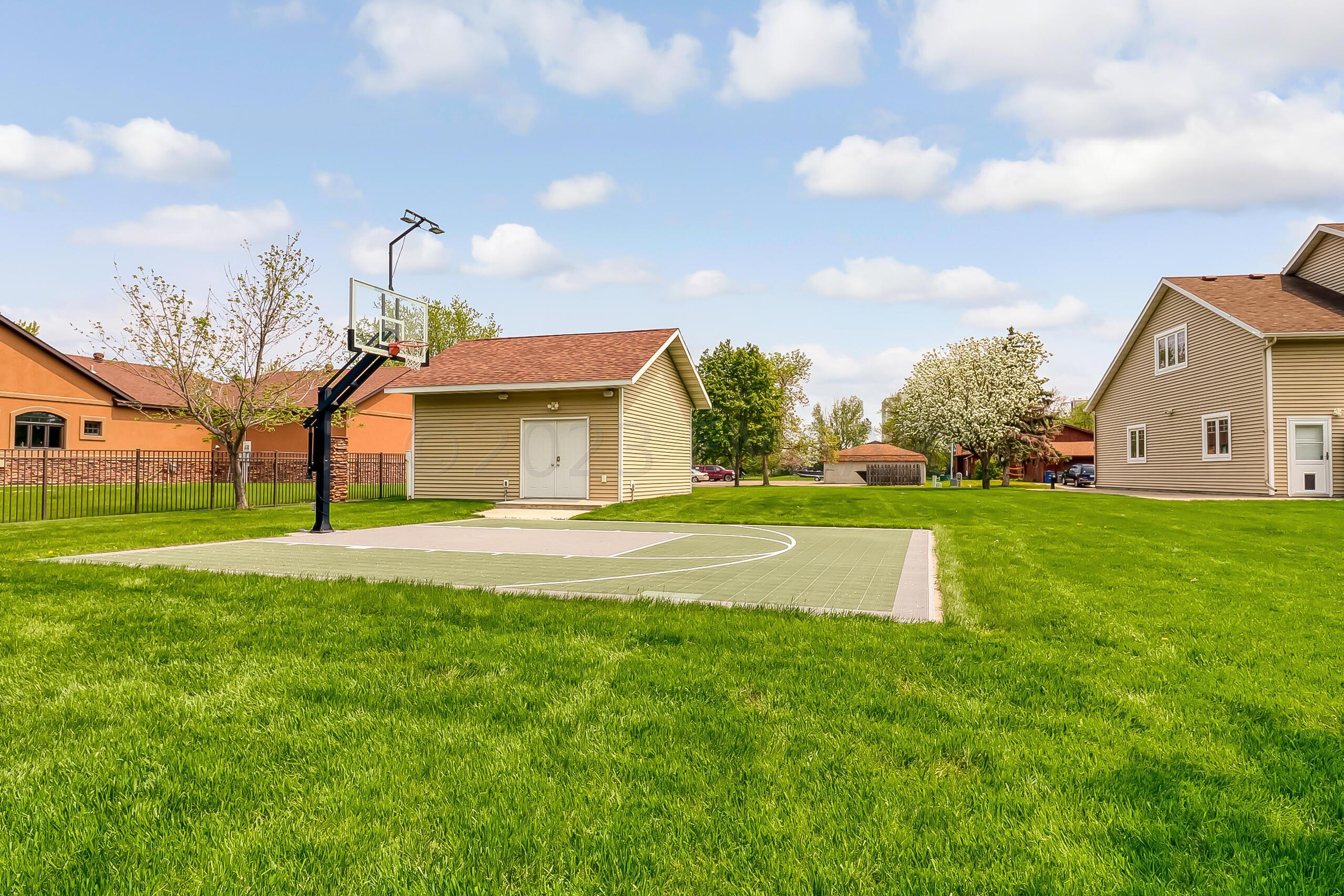 BackyardBasketball court