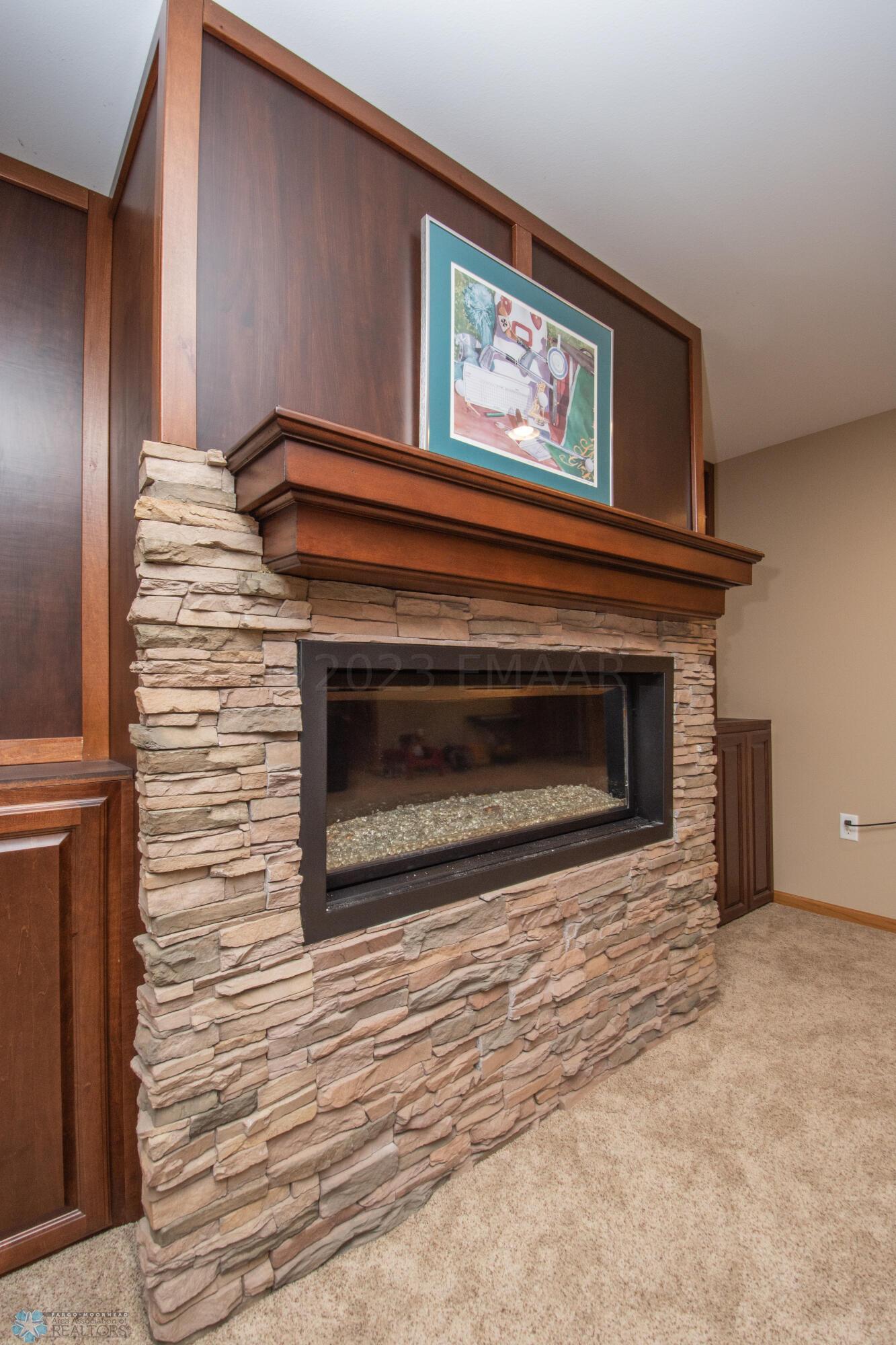 BASEMENT FIREPLACE