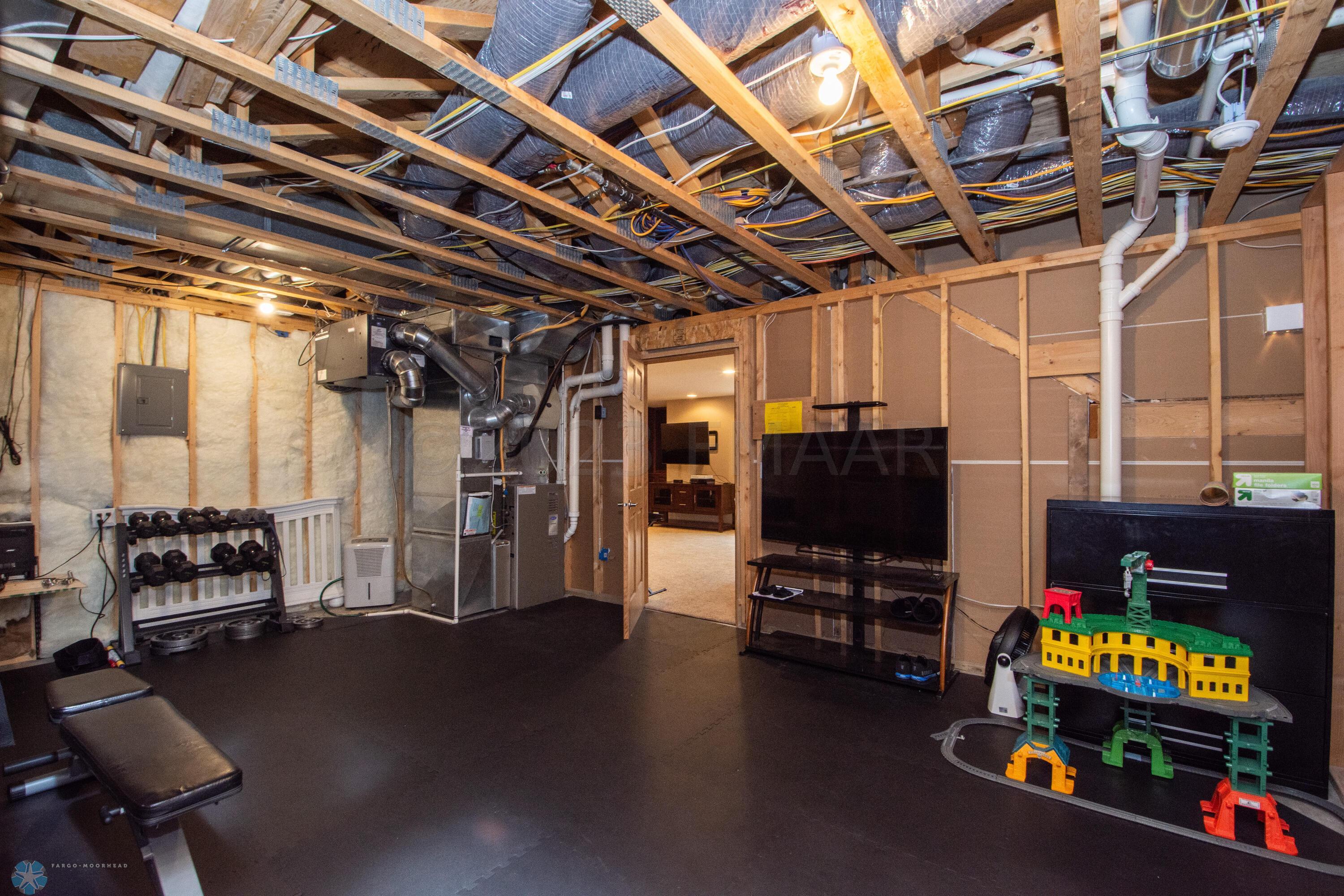 BASEMENT STORAGE ROOM