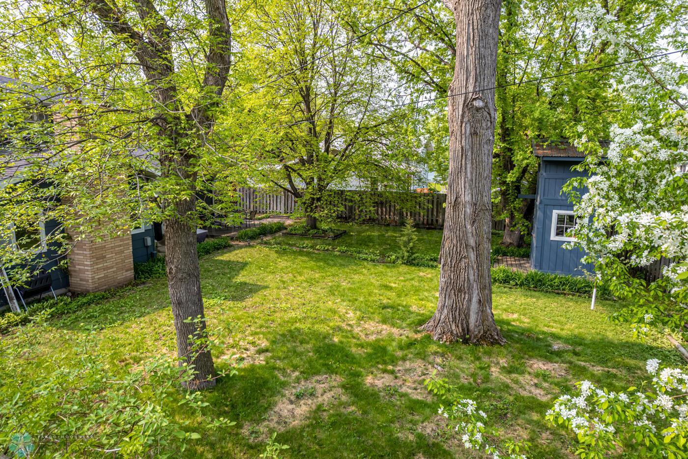 Mature Private Backyard