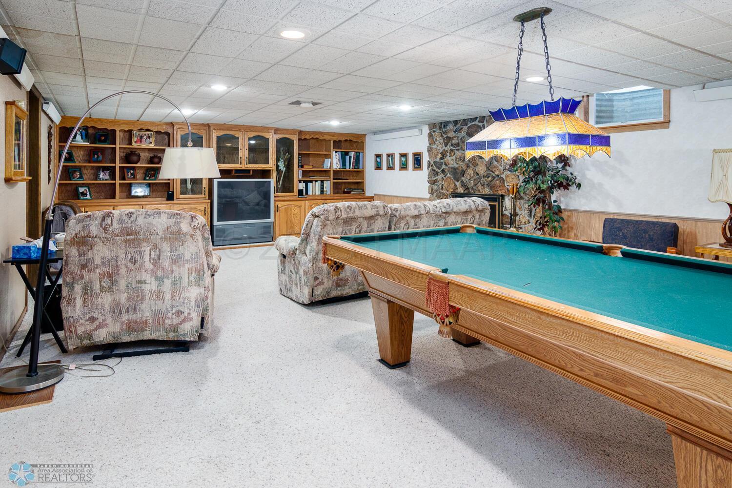Basement family room