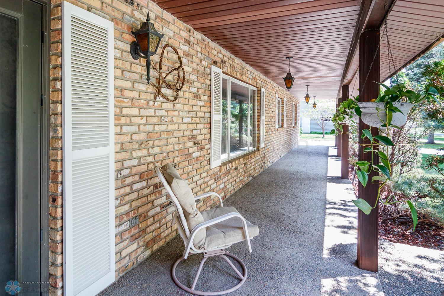 Wonderful front porch