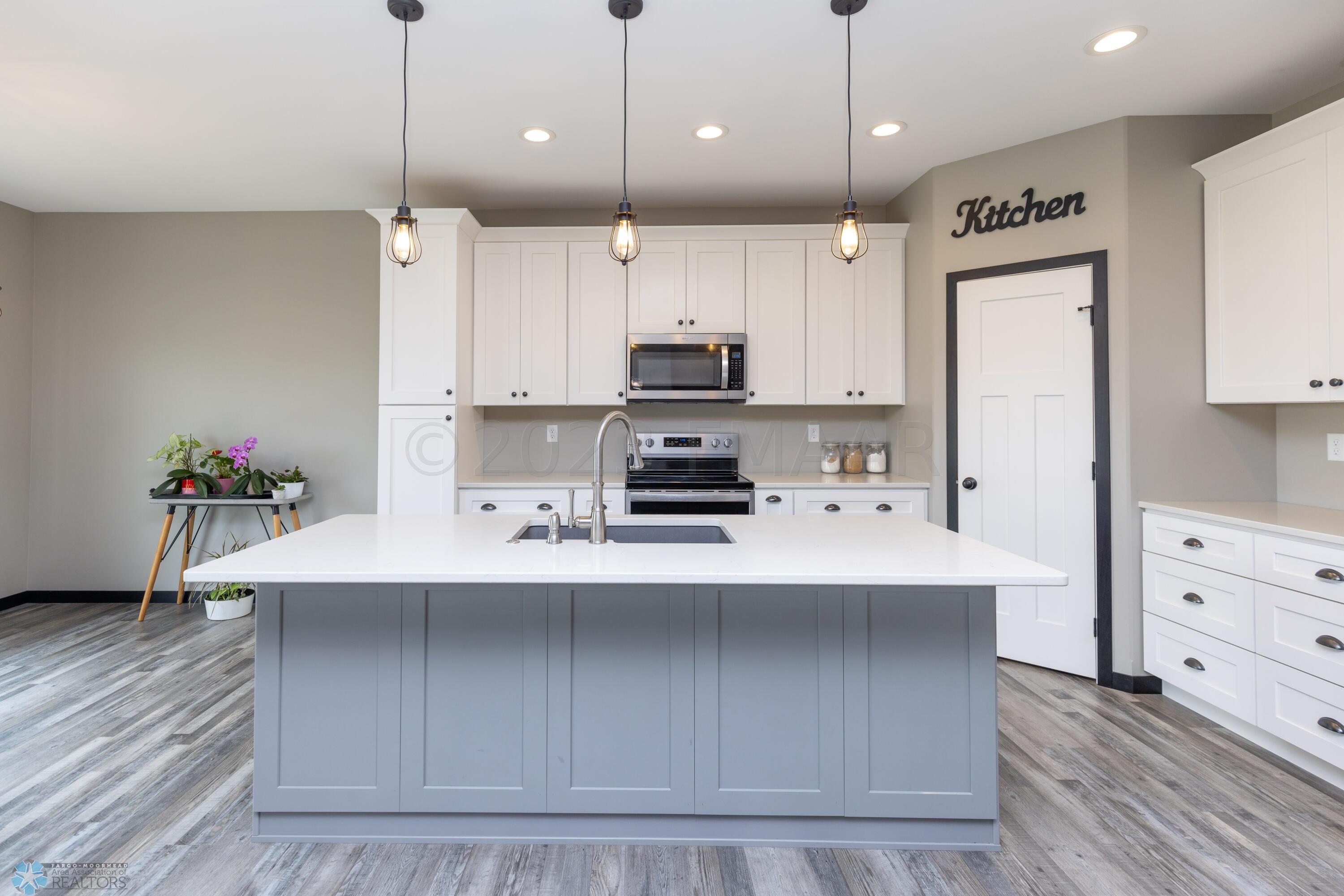Large Kitchen Island for extra seating