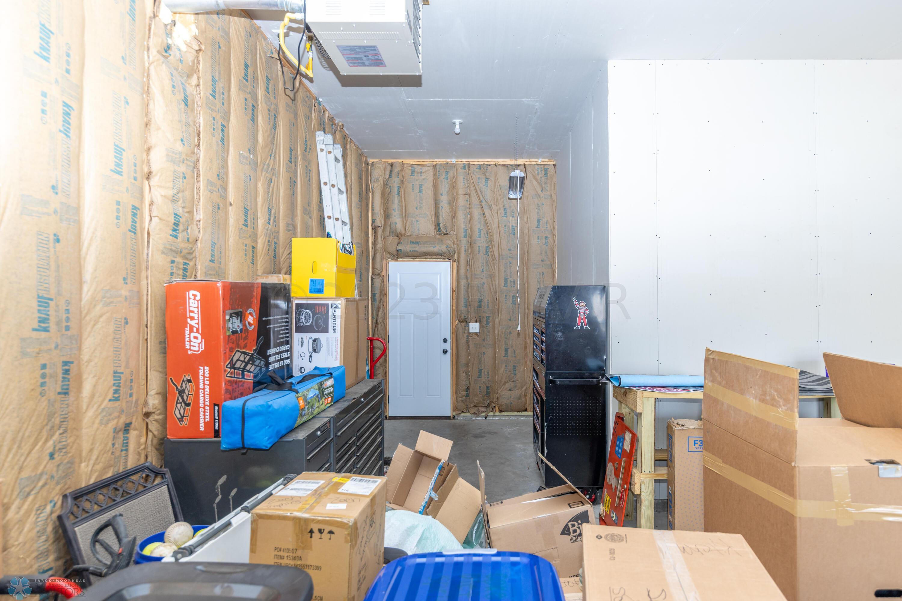 Additional storage space
