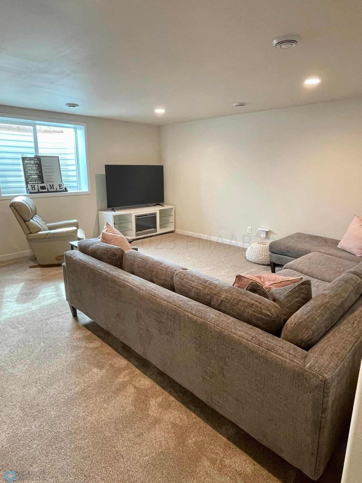 Lover level family room