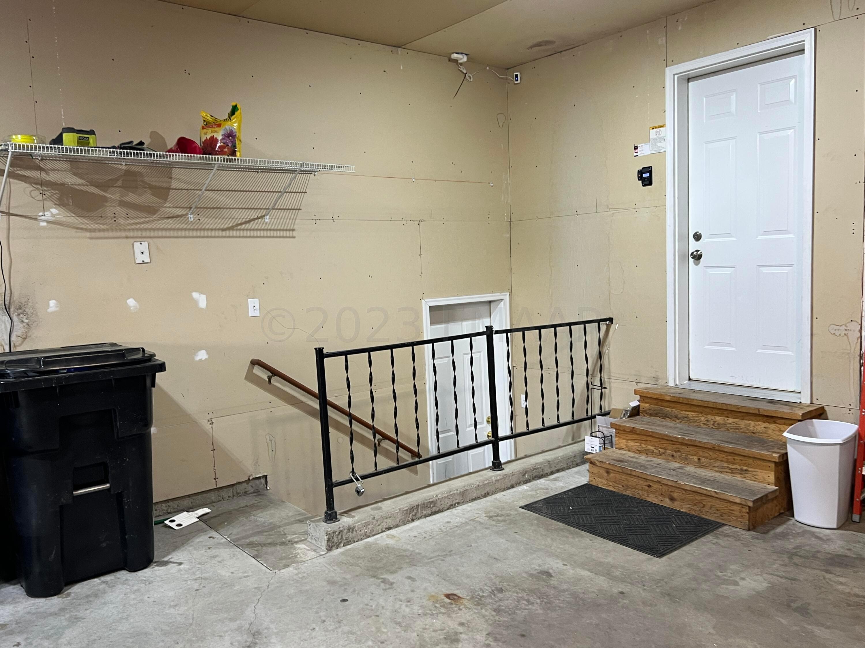 Access to laundry room from garage