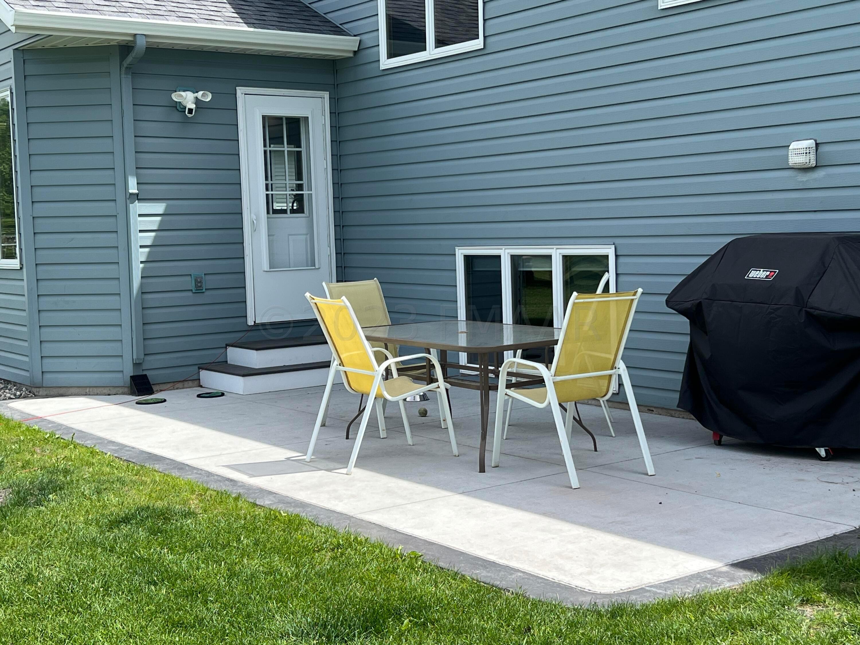 New patio