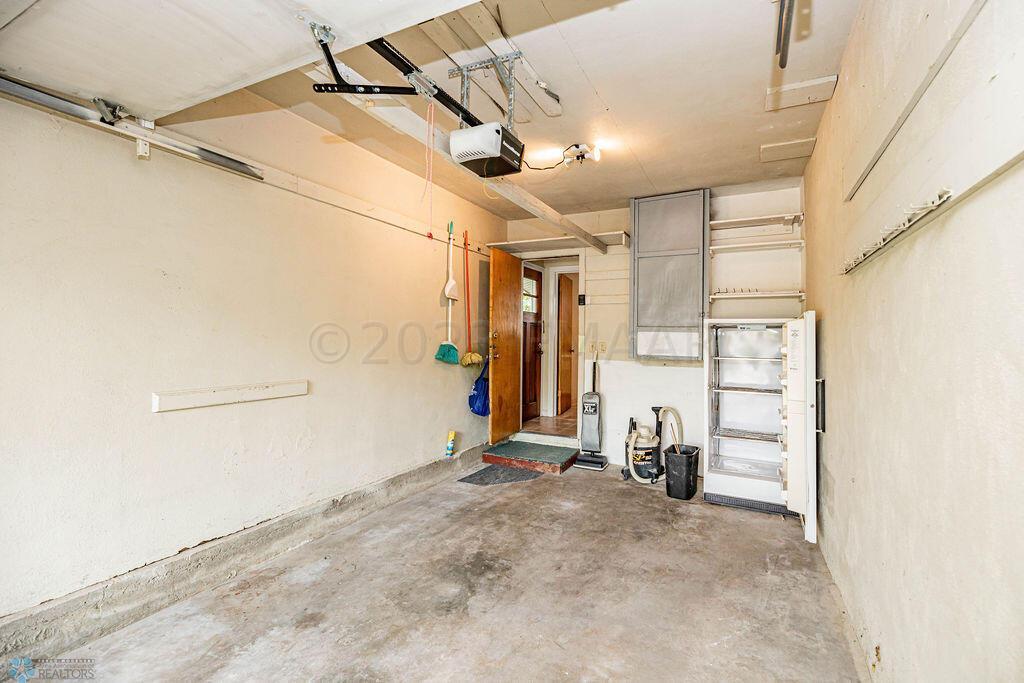Inside of Attached Garage