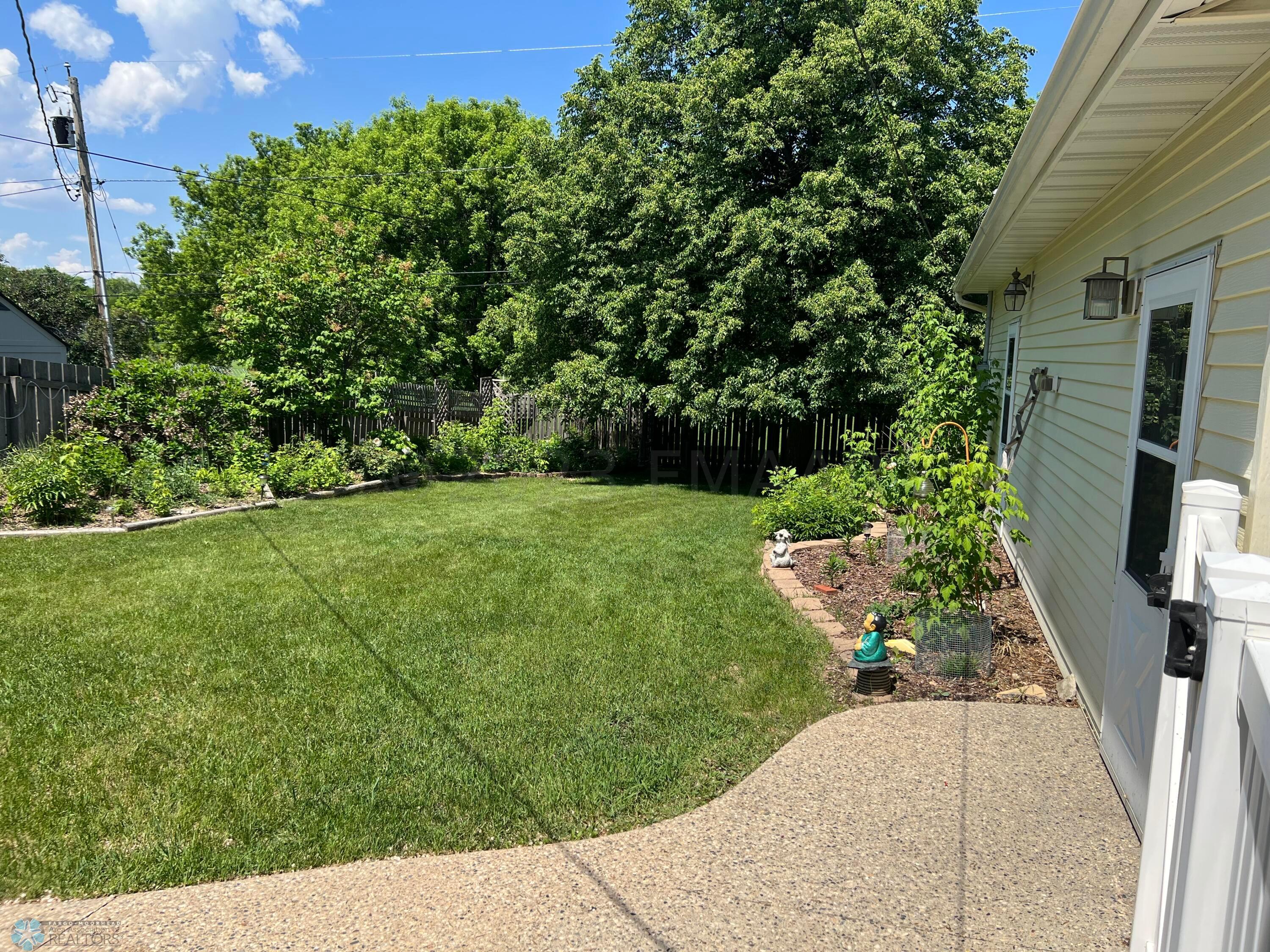 Beautifully Landscaped Backyard